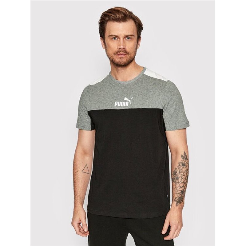 T-SHIRT BLOCK TEE PUMABLACK 847426-01