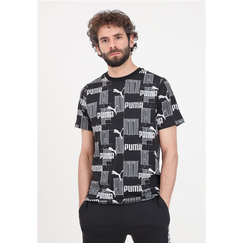 T-SHIRT ESS+ LOGO LAB AOP  678982-01