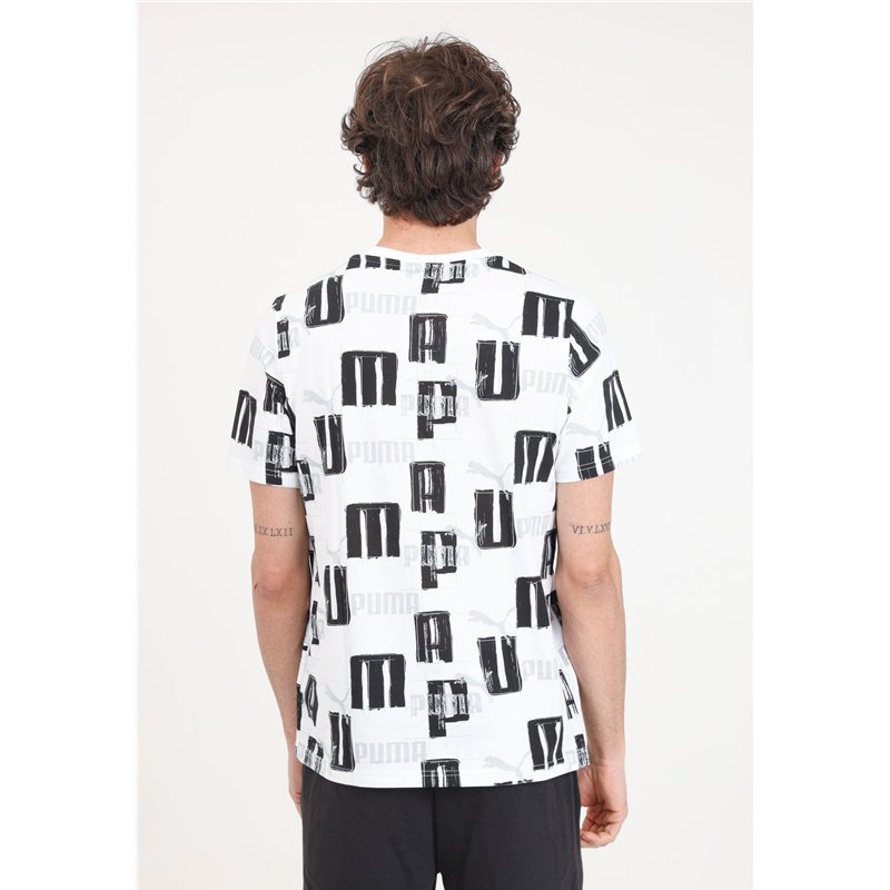 T-SHIRT ESS+ LOGO LAB AOP 678982-02