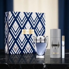 Paco Rabanne Invictus – Set Uomo EDT 100 ml + 10 ml + DSP 150 ml
